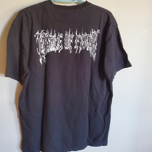 Cradle of Filth T-shirts artwork Luis Royo Fog's Kiss, vintage, NWOT, rare AF - Picture 4 of 5